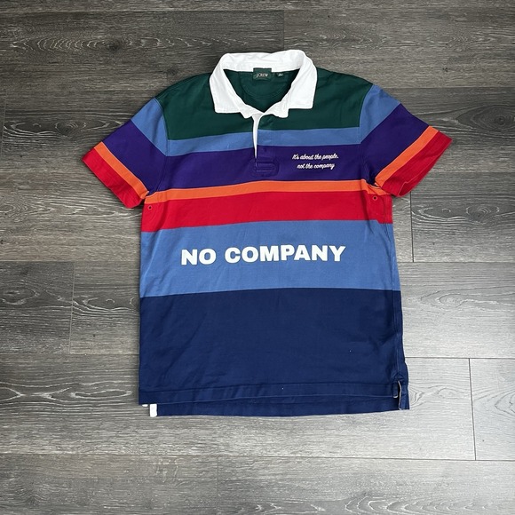 J. Crew Other - J Crew Vintage Oarsman Rugby Polo Medium Heritage 90s Y2K Coastal‎ Ivy Prep